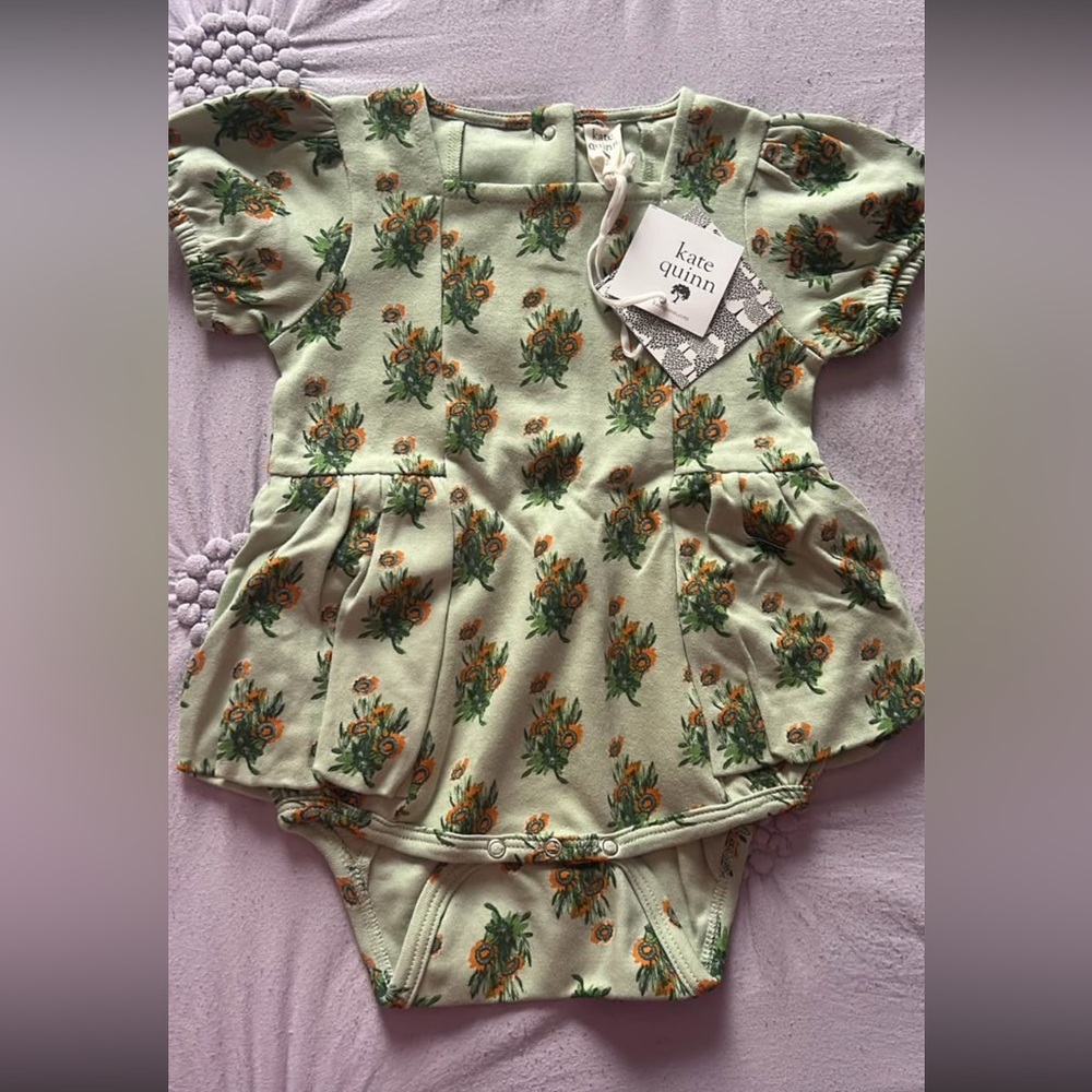 Kate Quinn Floral Bubble Romper (12-18M)